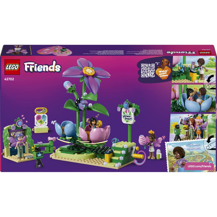 LEGO® Friends Snurrande tekoppskarusell med blom- och älvtema Leksak 42702