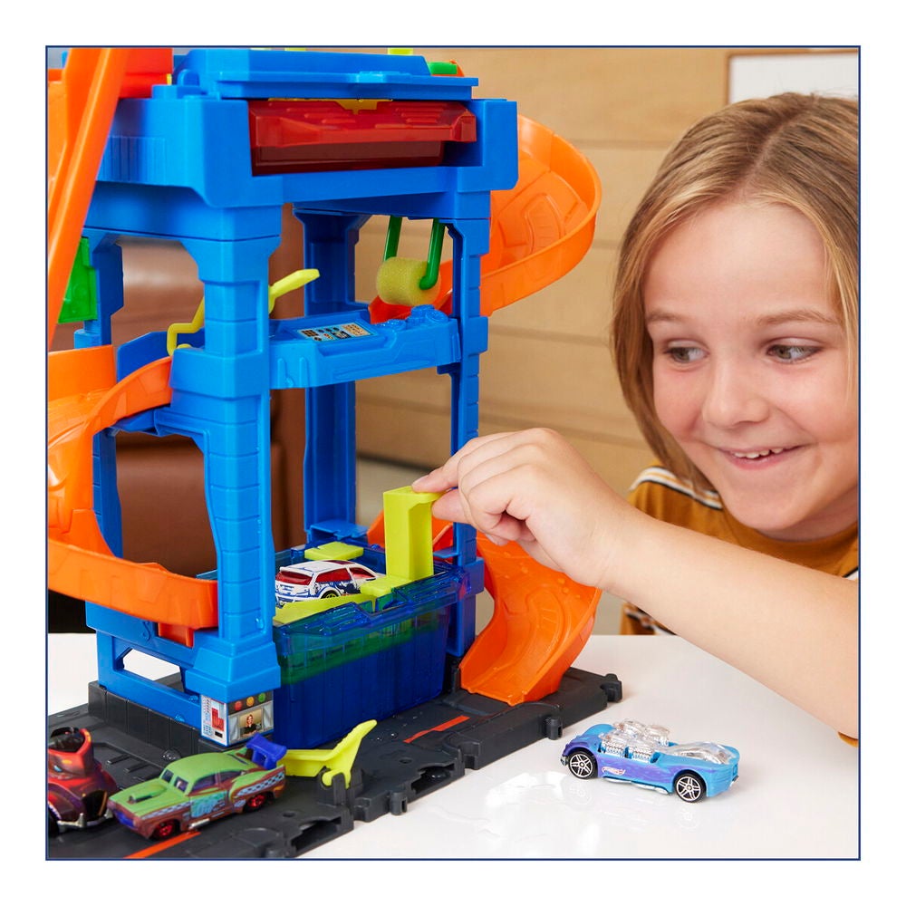 Hot Wheels, City Tunnel Twist Car Wash