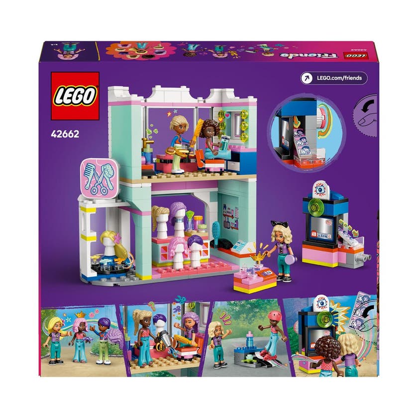 LEGO Friends 42662, Frisörsalong och accessoarbutik