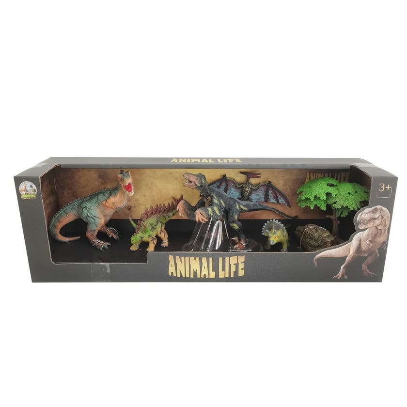 Animal Life, Dinosarier 5 st inkl Rex