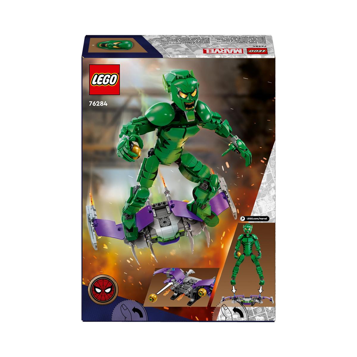 LEGO Marvel 76284, Byggfigur – Green Goblin