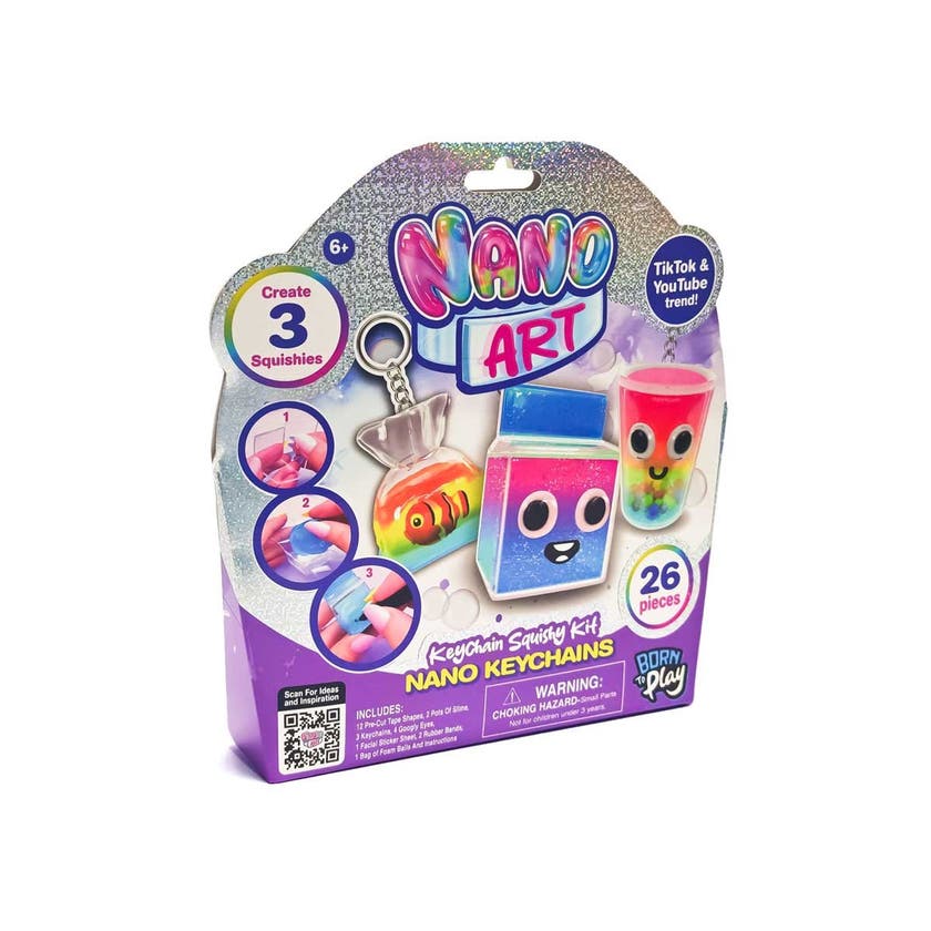 Nano Art, Keychain Squishy Kit