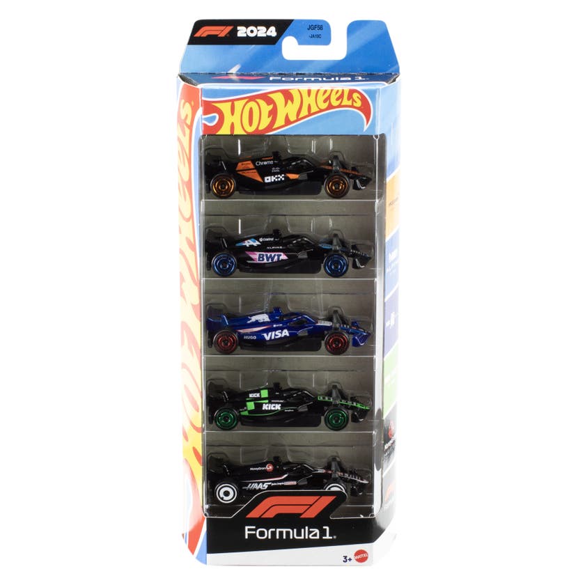 Hot Wheels F1 Racing 5 Pack