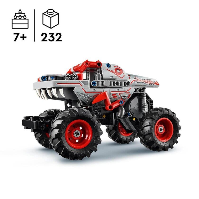 LEGO Technic 42200, Monster Jam™ ThunderROARus™ med pull-back