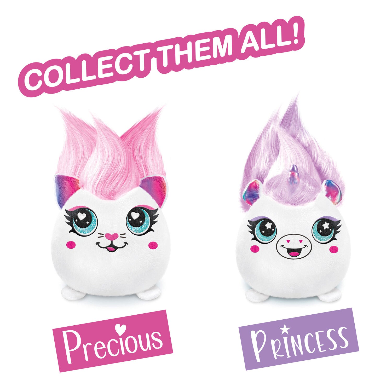 Hair'iffic Squish Pal Gosedjur 17 cm