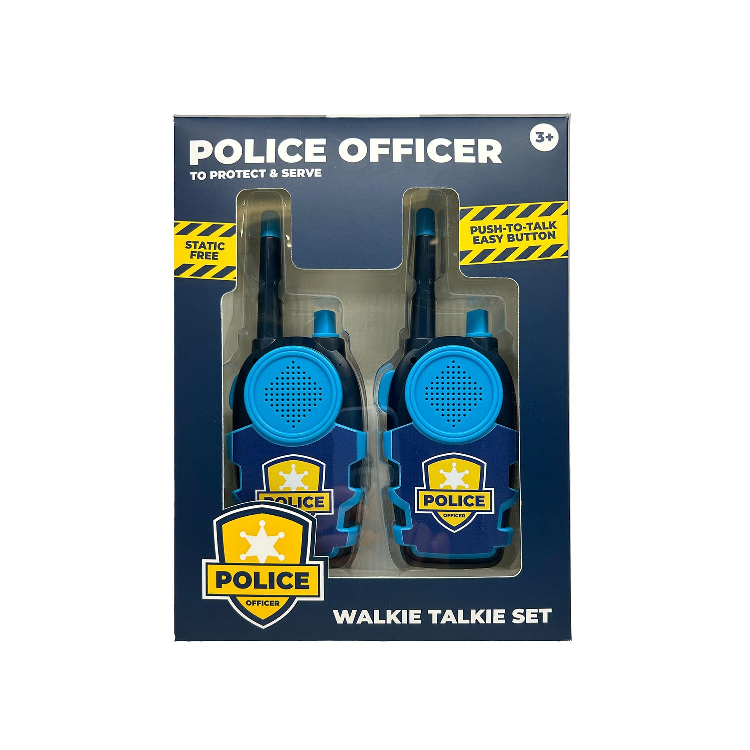 Walkie talkie-set Polis för barn