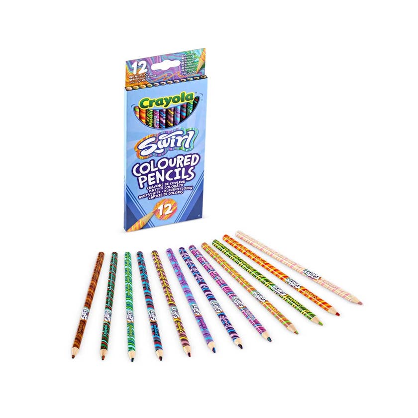 Crayola 12 Swirl -Färgpennor
