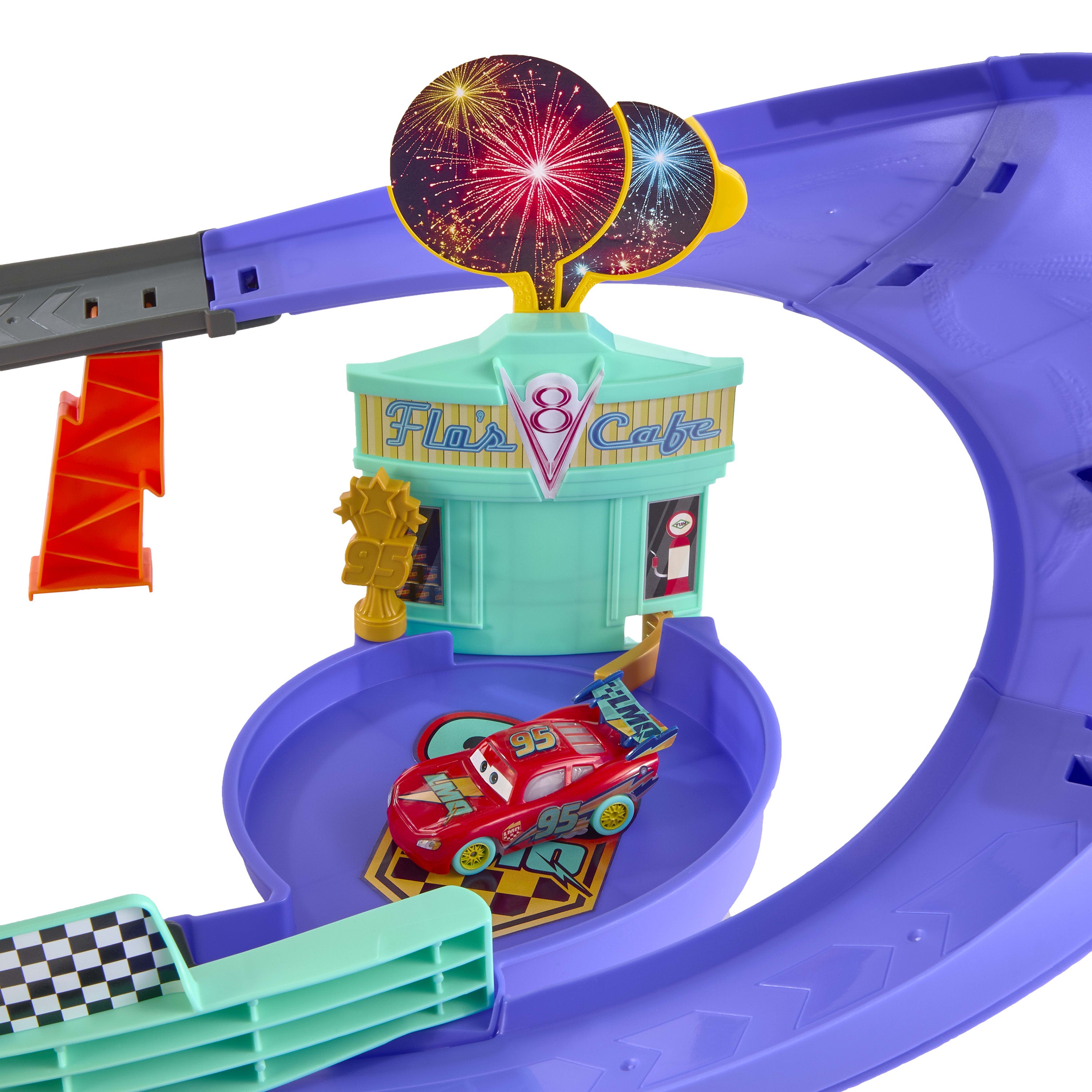 Disney Cars Blixten McQueens Racerbana