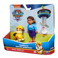 Paw Patrol, Hero Pup, Mayor Goodway & Rubble