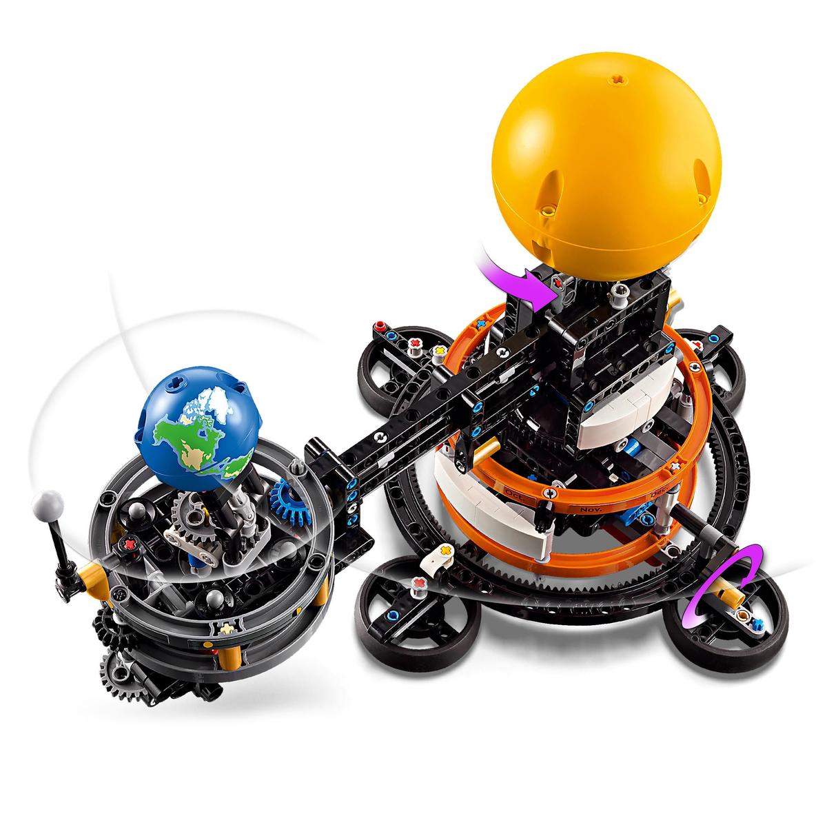 LEGO Technic 42179, Jorden och månen