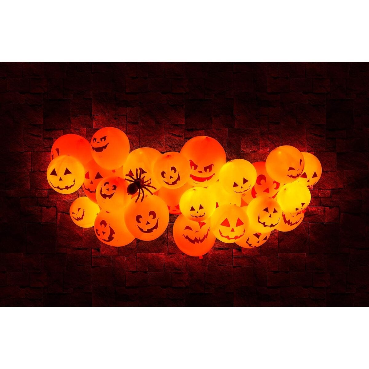 Halloween, LED Balloons - Halloween Mix 3Pk