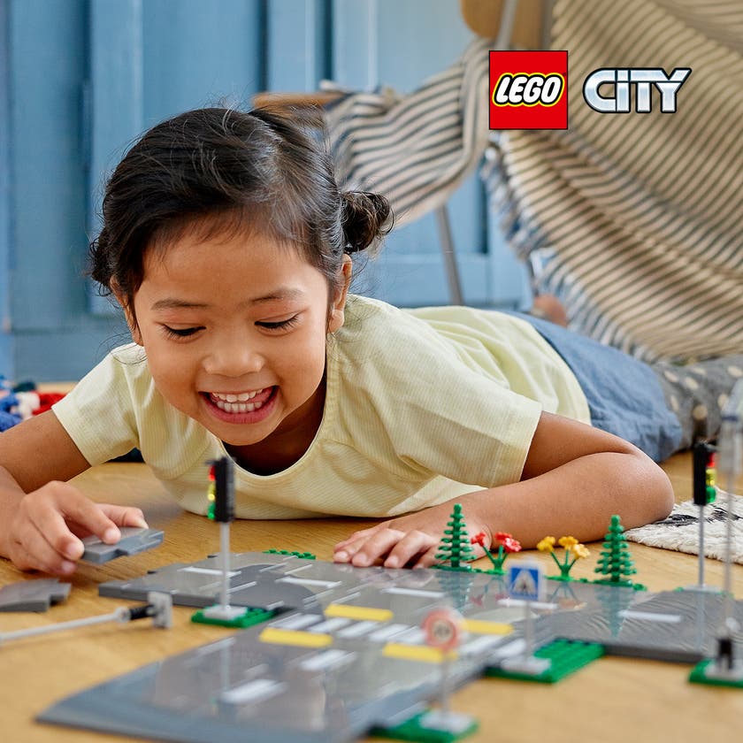 LEGO City Town 60304, Vägplattor