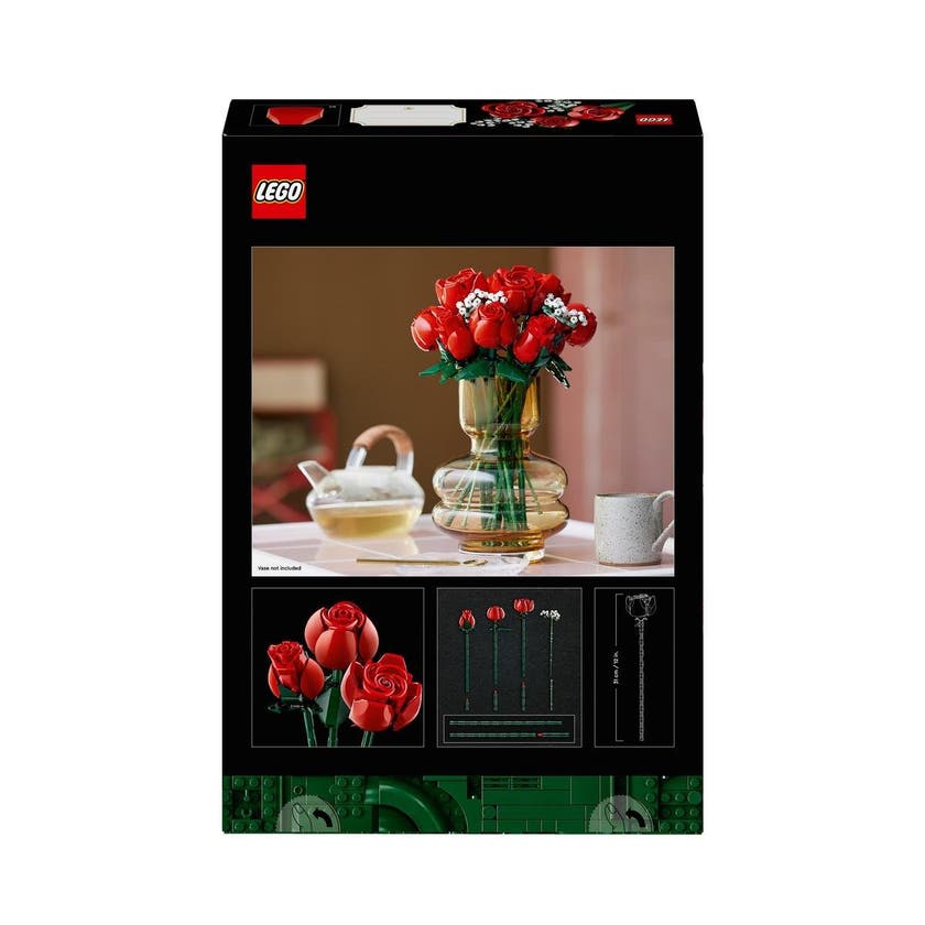 LEGO Botanicals 10328, Bukett med rosor