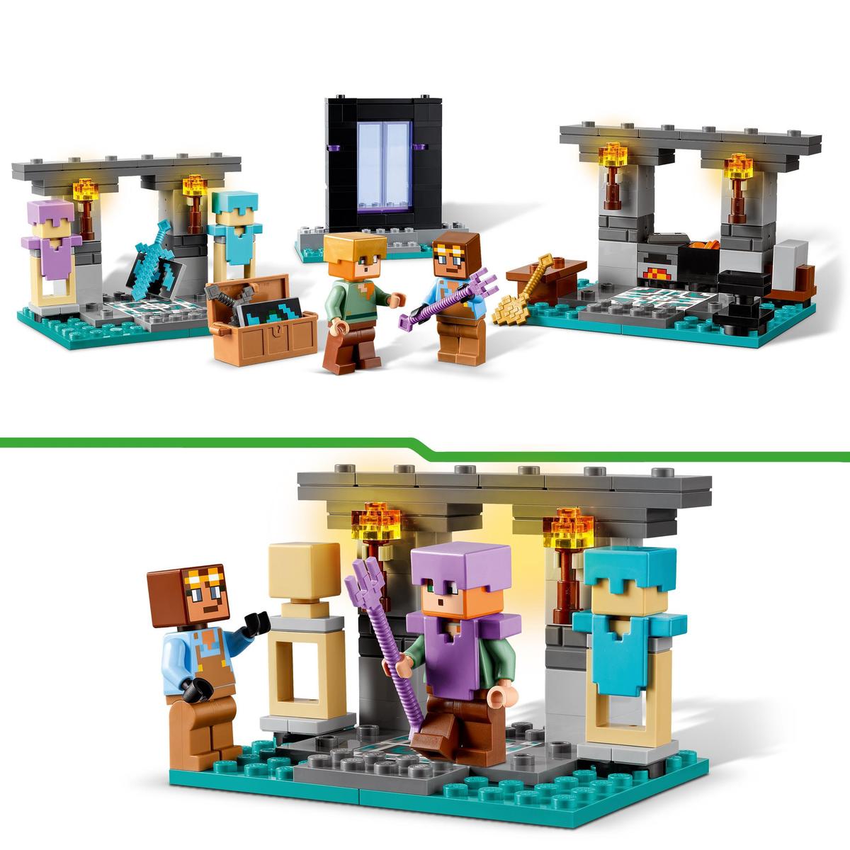 LEGO Minecraft 21252, Vapenförrådet