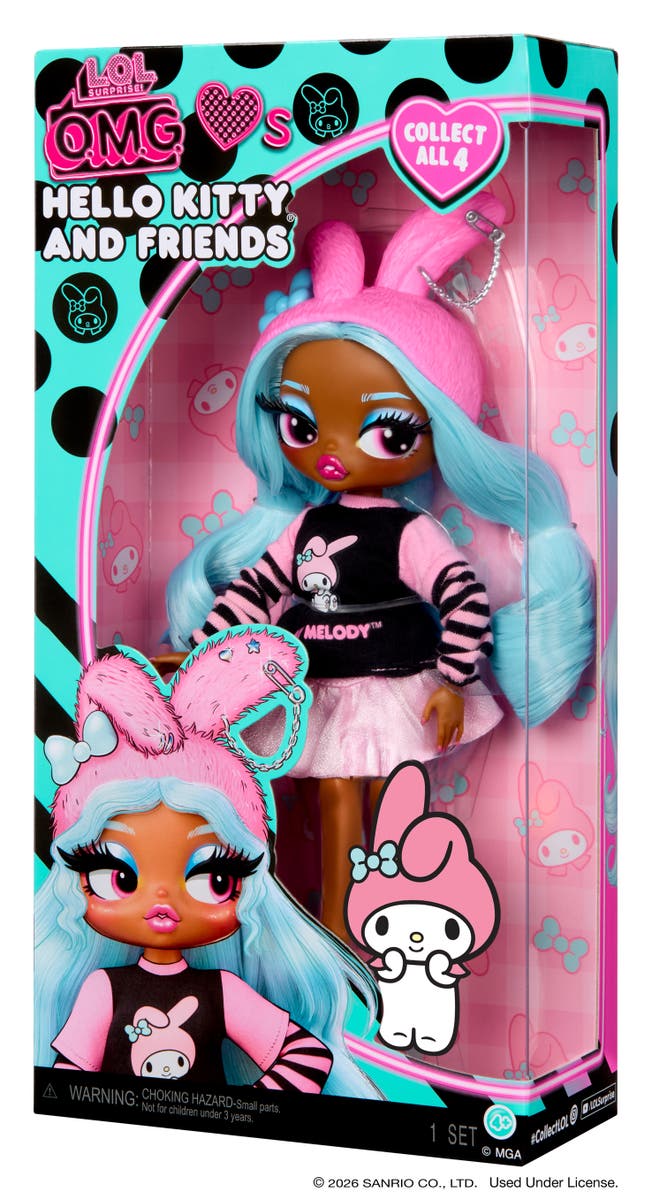 L.O.L. Surprise! O.M.G. Loves Hello Kitty modedocka