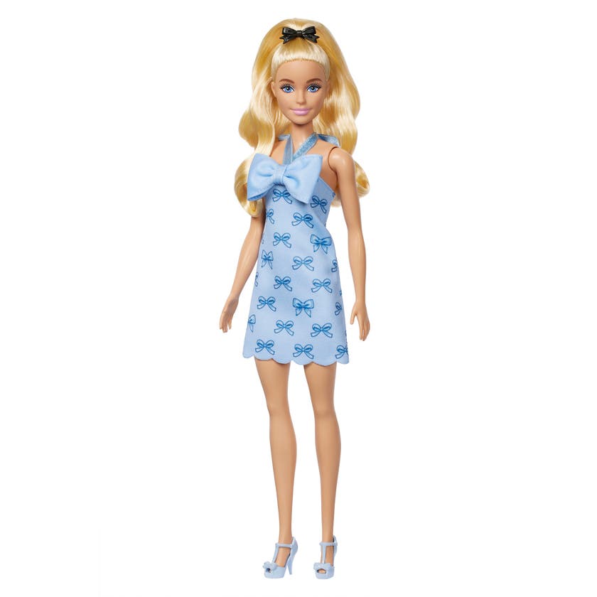 Barbie Fashionista Doll Blue Bows