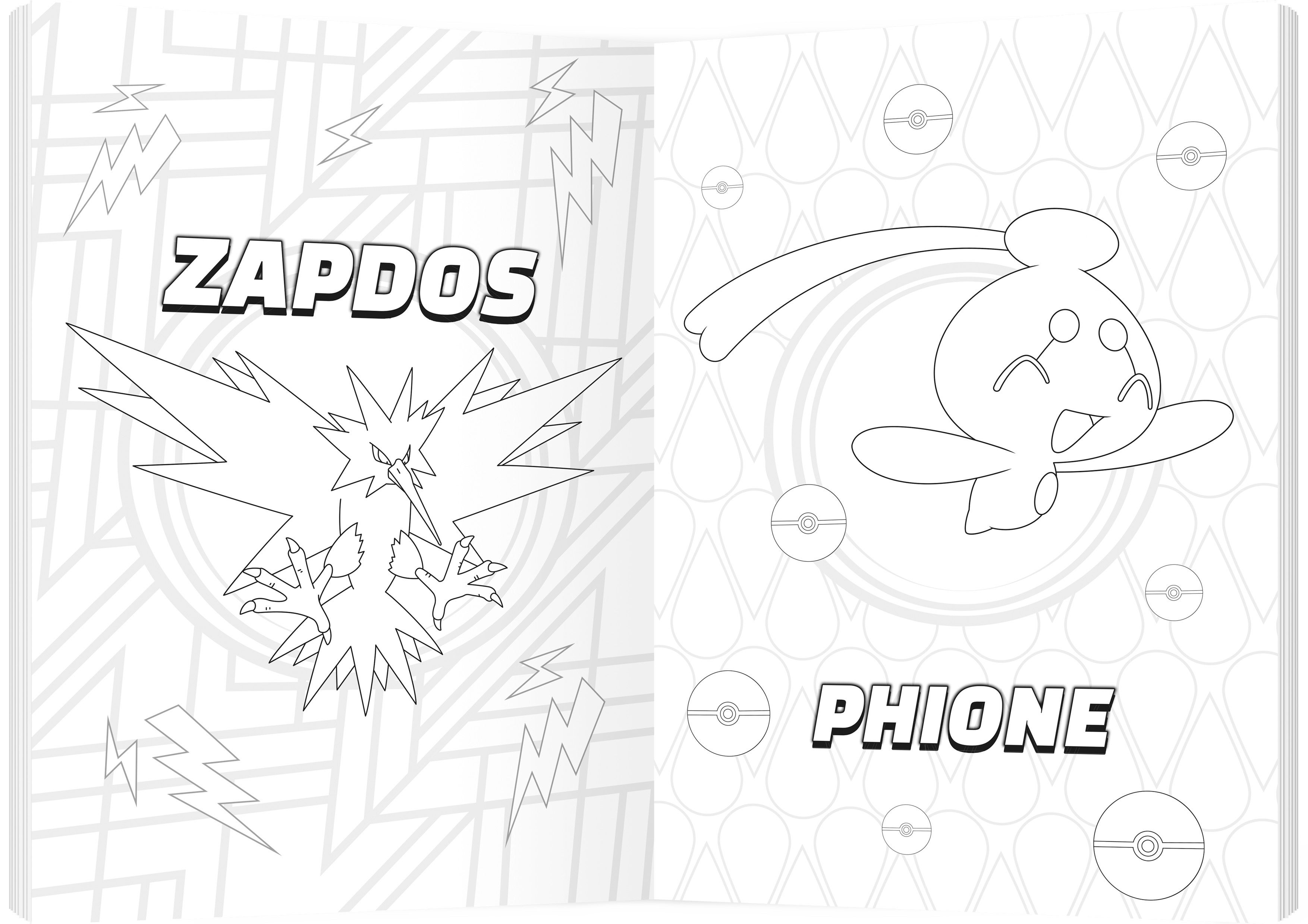 Pokemon-målarbok 24 sidor