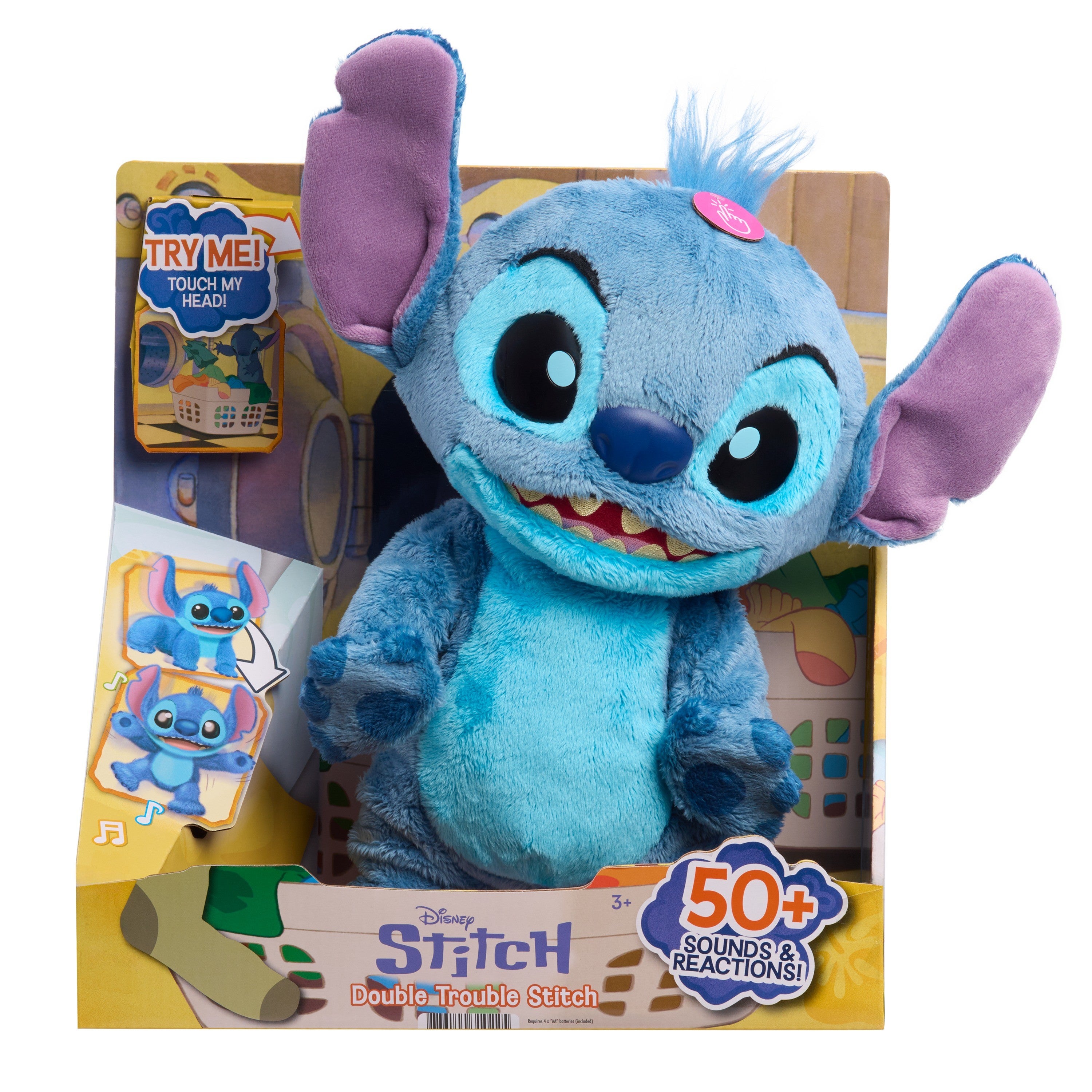 Disney Stitch Double Trouble - Interaktiv Gosedjur