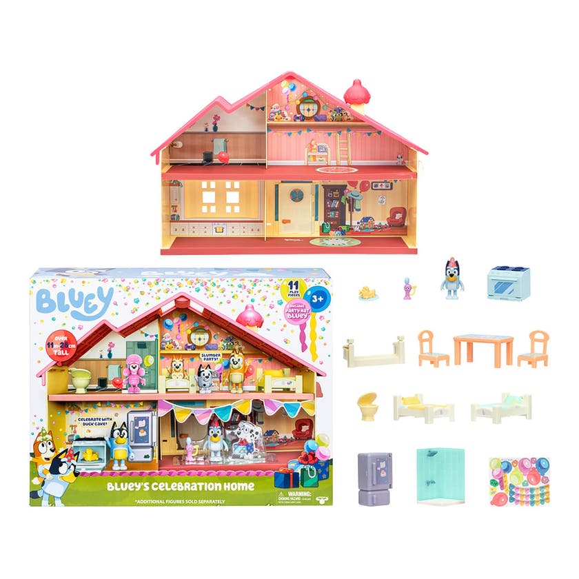 Bluey, Bluey's Birthday Celebration Home Playset