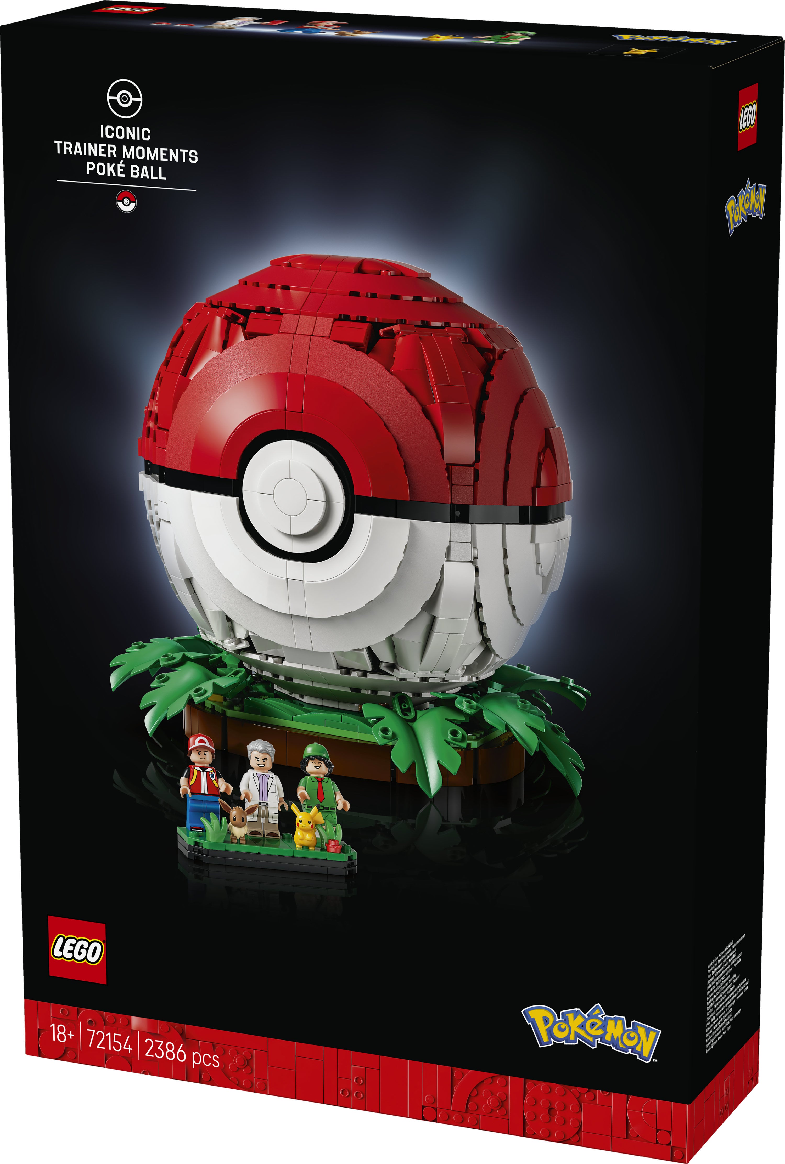 LEGO® Pokémon Ikoniska Tränarmomenten Poké Ball 72154
