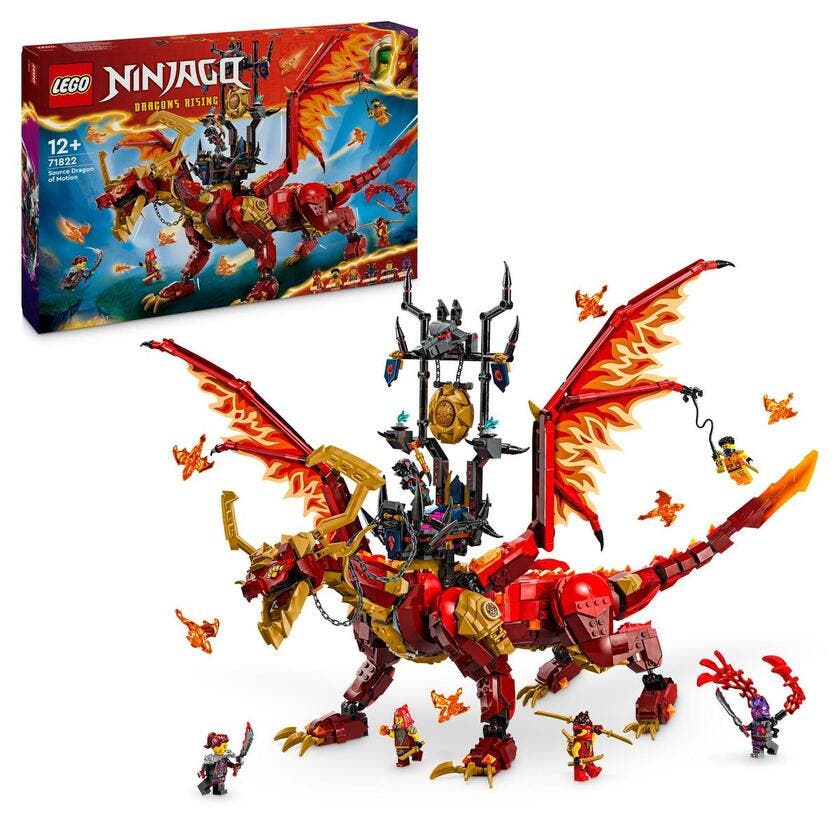 LEGO NINJAGO 71822, Rörelsens källdrake