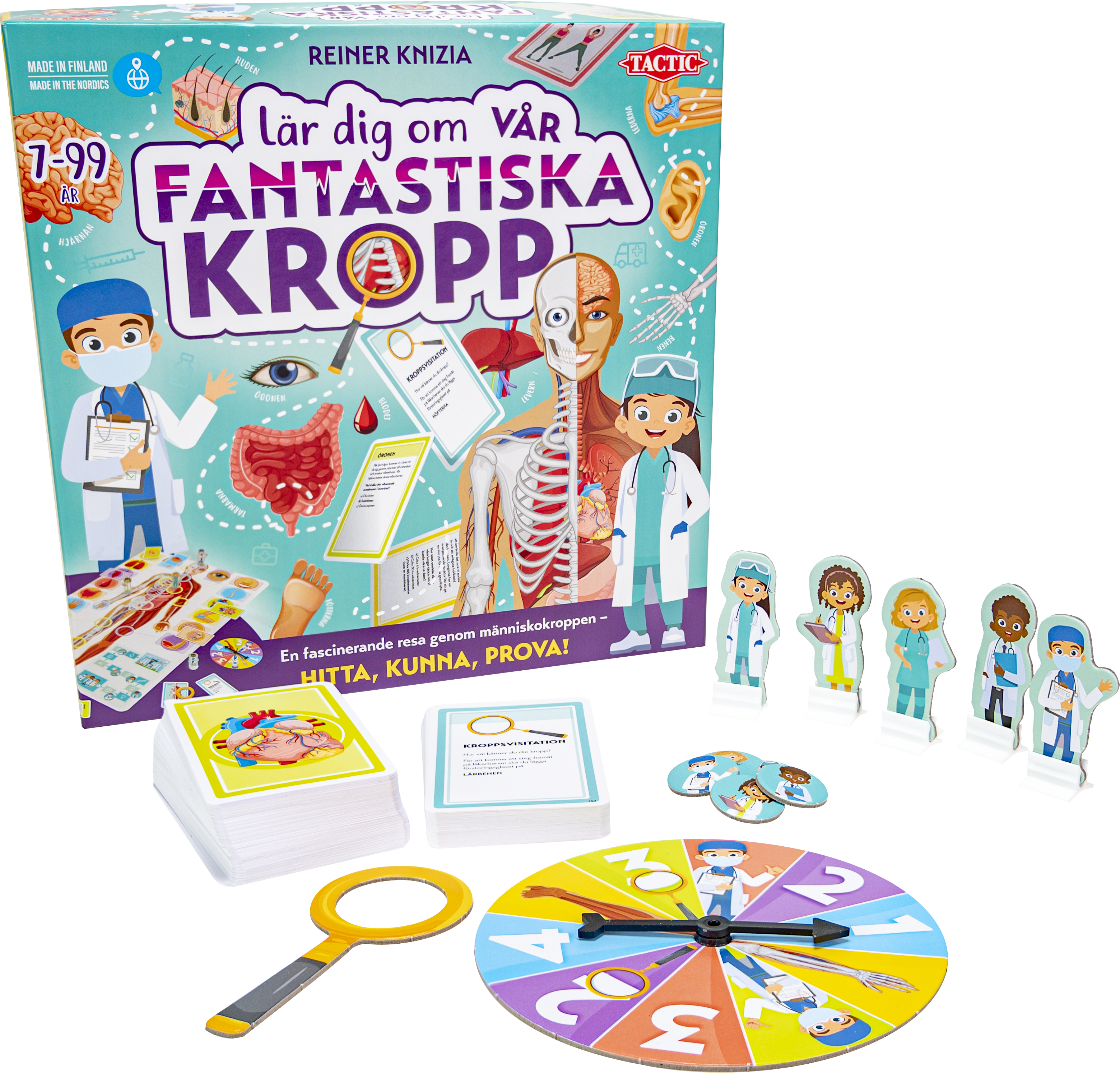 Lär dig om Vår fantastiska kropp SE