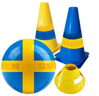 SVERIGE Fotbollsset - Boll & koner