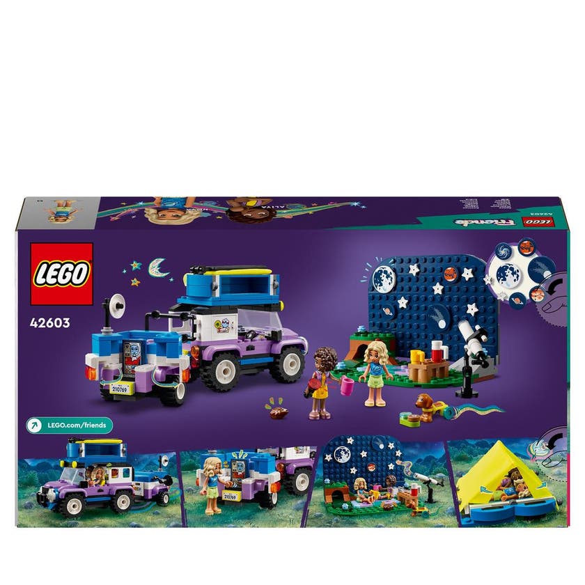 LEGO Friends 42603, Campingbil för stjärnskådning