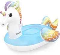 Bestway, 61" X 47"/1.55M X 1.19M Fantasy Unicorn Ride-On