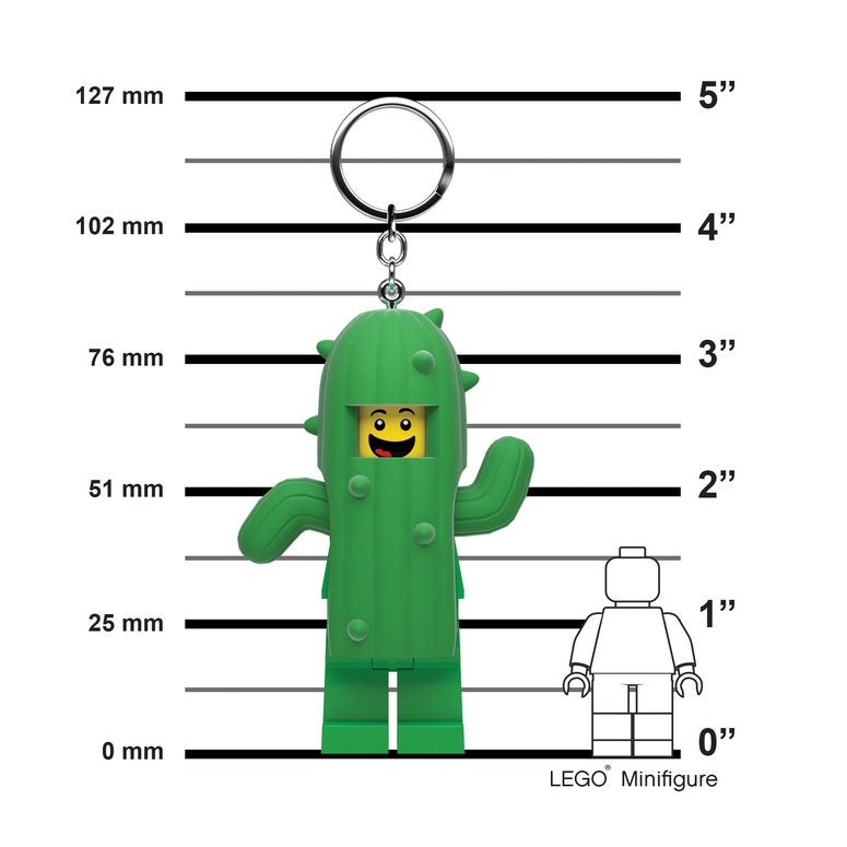 LEGO CLASSIC, CACTUS BOY, key chain w/LED light