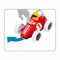 BRIO 30234, Lek & lär actionracer Röd