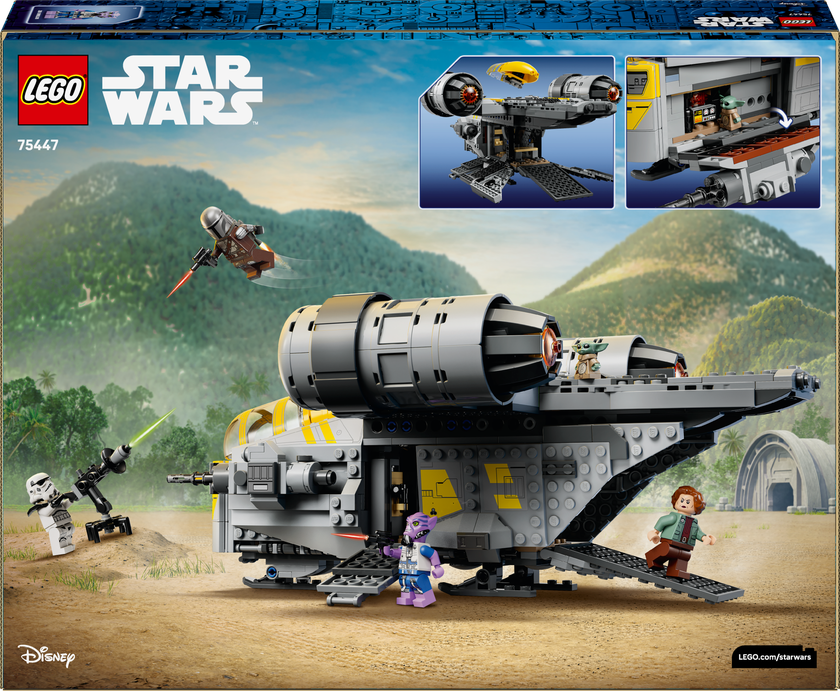 LEGO® Star Wars™ The Razor Crest™ Byggleksak med fordon 75447