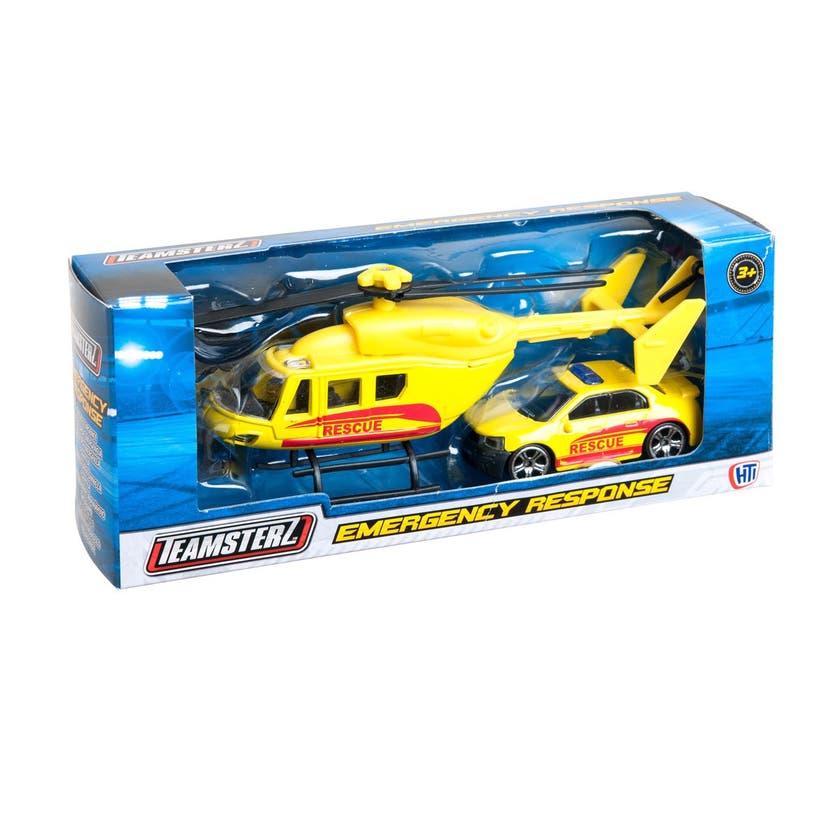 Teamsterz, Utrycknings helikopter o fordon