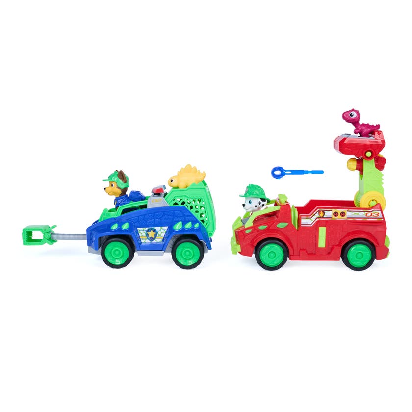 Paw Patrol Movie 3 Dino Vehicle 2 Pack