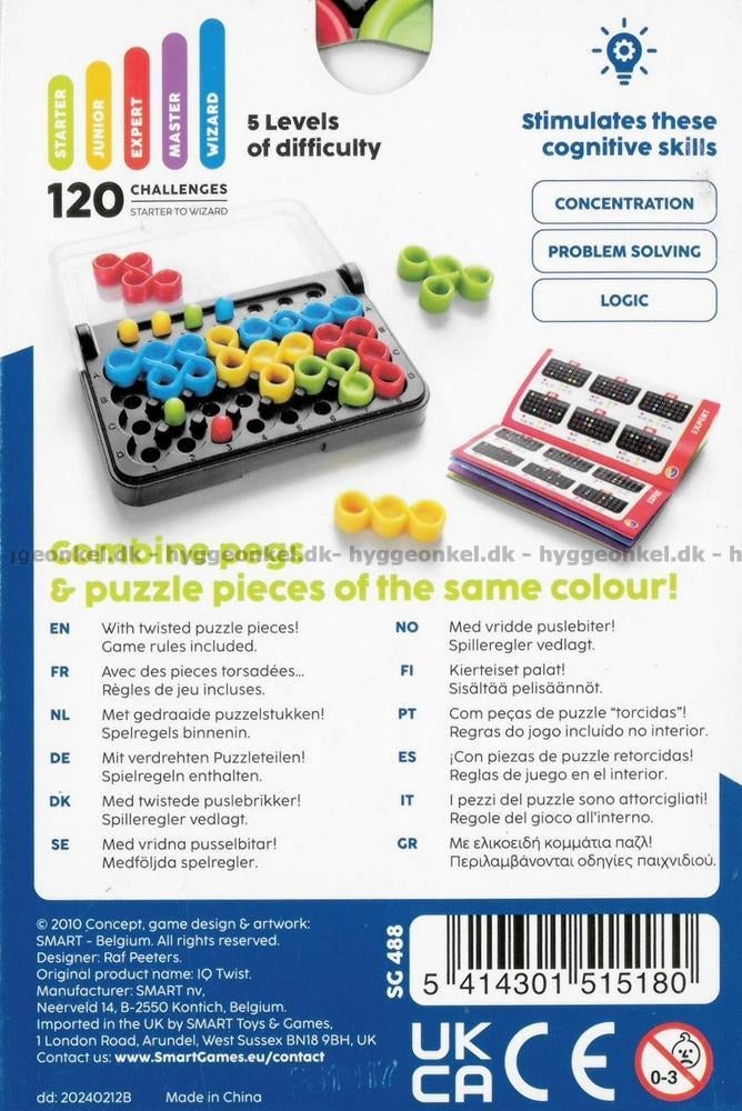 SmartGames: IQ Twist (Nordic)