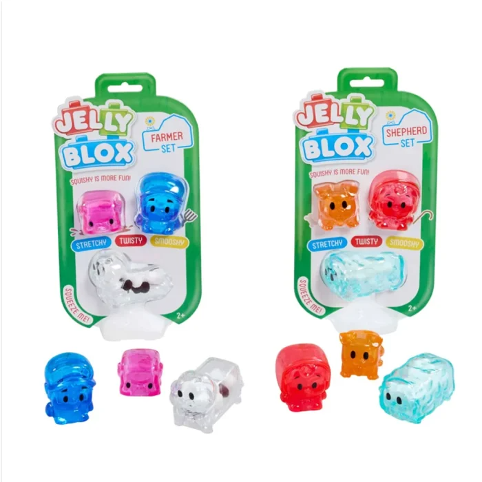 Jelly Blox Figurer 3-pack