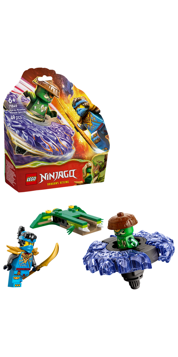 LEGO® NINJAGO® Nya mot spinner med muterat monster Leksak 71849
