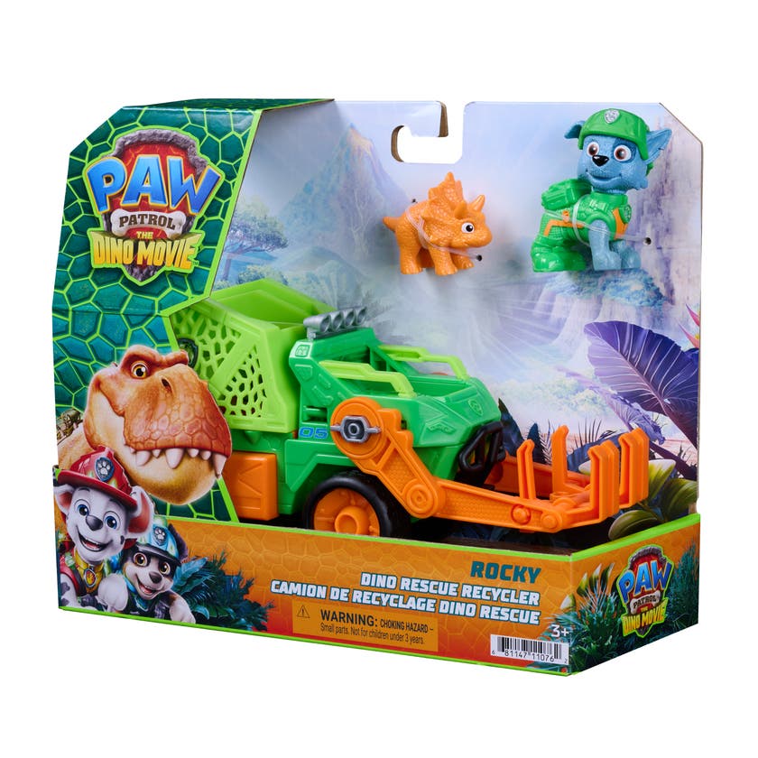 PAW Patrol Rocky Dinosaurie Leksaksfordon