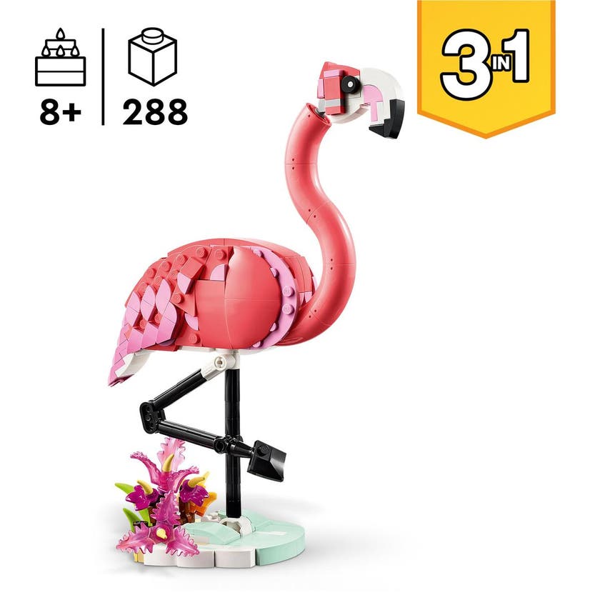 LEGO Creator 31170, Wild Animals: Pink Flamingo
