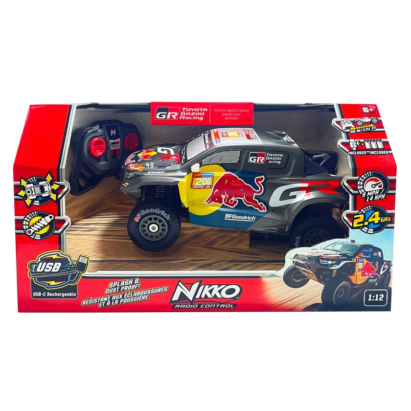 NIKKO Toyota Gazoo Racing Dakar 2024 1:12 modellbil