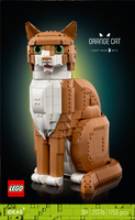 LEGO® Ideas Orange katt, Byggset med djurfigur 21376