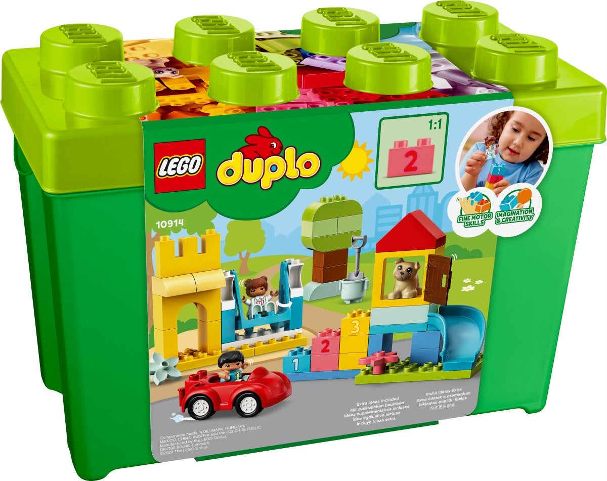 LEGO DUPLO Classic 10914, Klosslåda deluxe