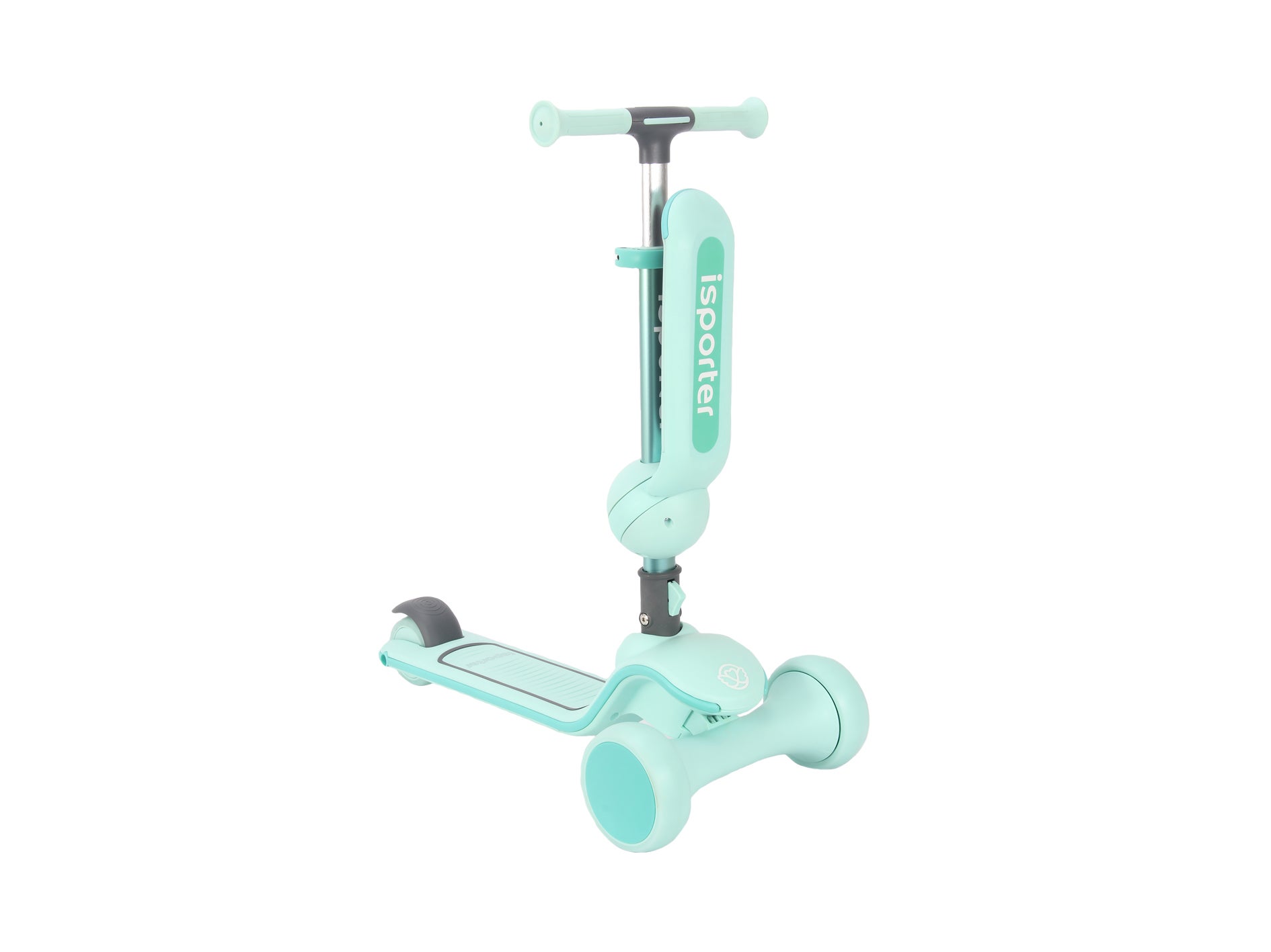 Skills - Scooter med sittdel grön