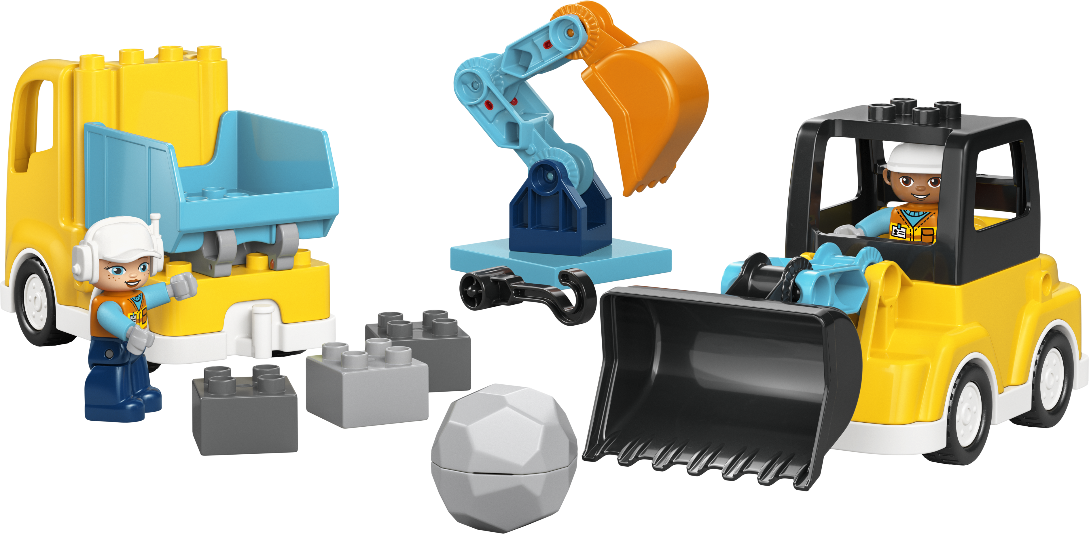 LEGO® DUPLO® Town 3 i 1 Byggfordon Leksaker 10475