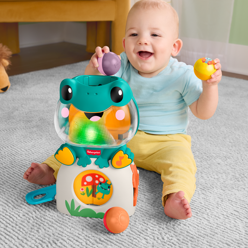Fisher-Price Groda som lyser och rullar