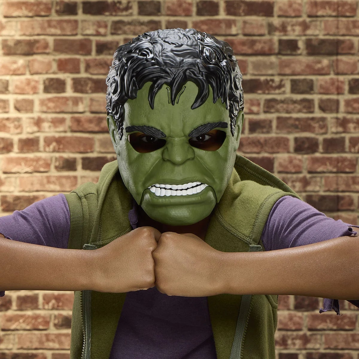 Spiderman Raging Hulk-mask