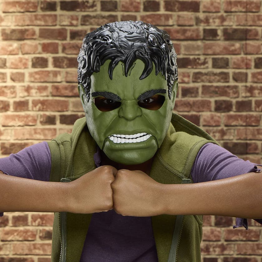 Spiderman Raging Hulk-mask