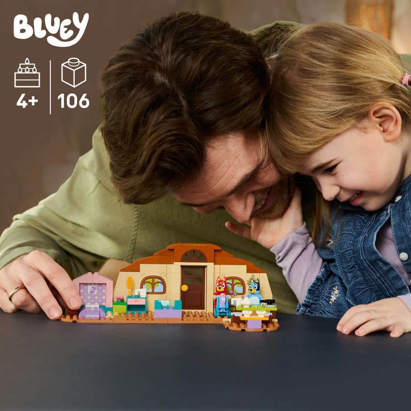 LEGO® Bluey Skolan med Rusty och Bluey Byggleksak 11221