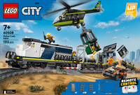 LEGO® City Polis – tågrån – Set med leksakståg 60508