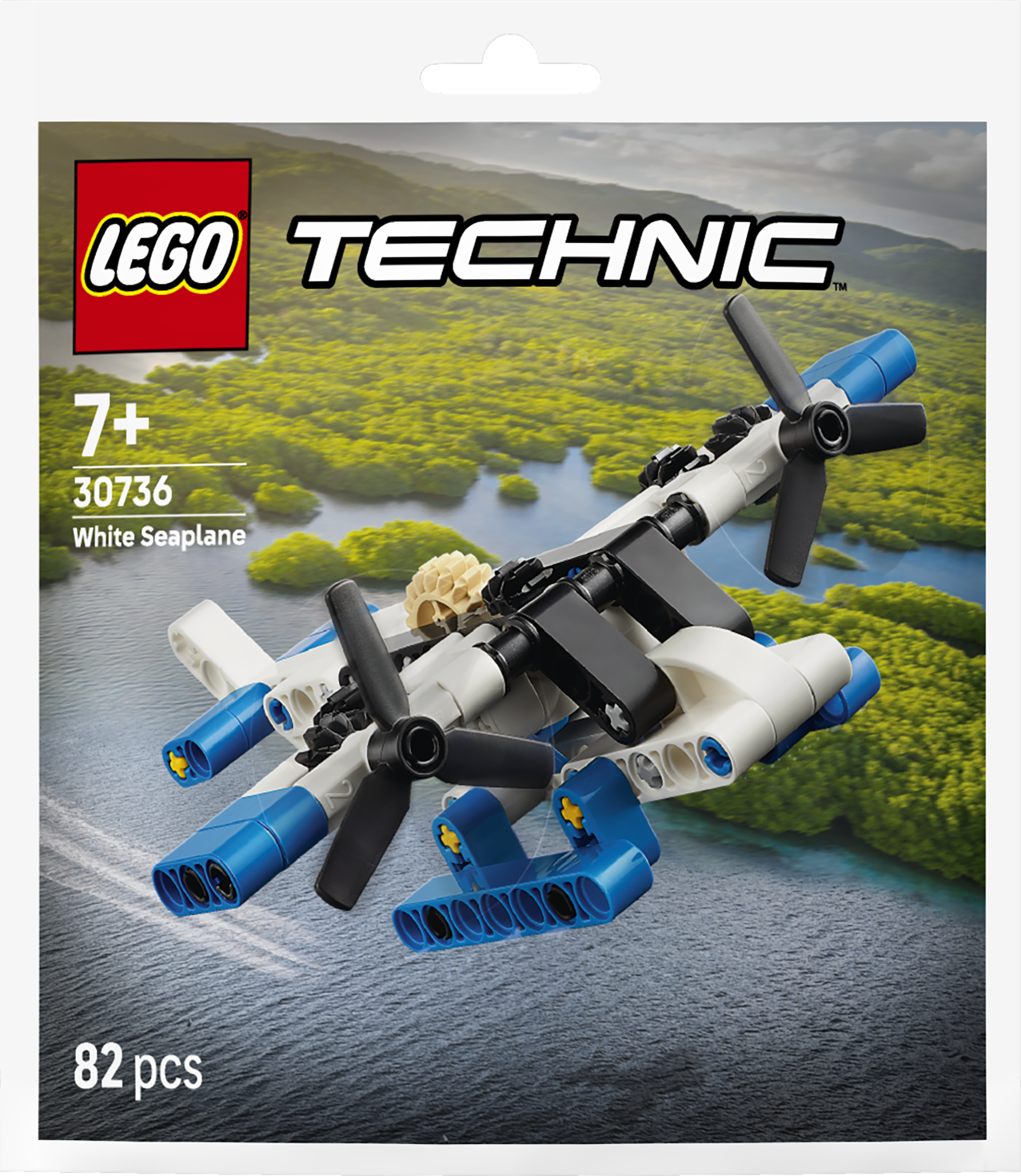 LEGO Vitt sjöflygplan 30736